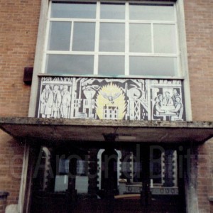 Abertillery Institute, Blaenau Gwent, Entrance